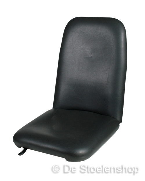 Voorover klapbare kuip / bovendeel PVC antraciet 42 cm breed