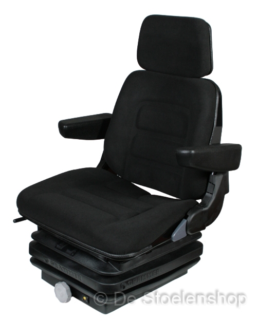 Grammer DS85/H90 stof zwart