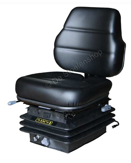 Cobo luchtgeveerde tractorstoel SC70/M97 PVC zwart