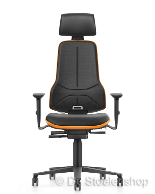 Bimos ESD stoelen Neon XXL met verstelbare hoofdsteun