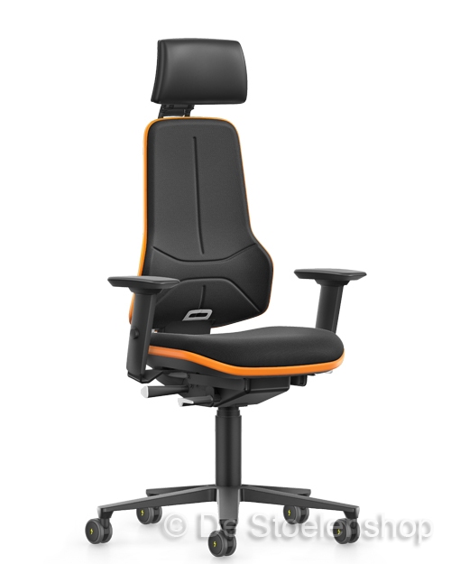 Bimos ESD stoelen Neon XXL met verstelbare hoofdsteun