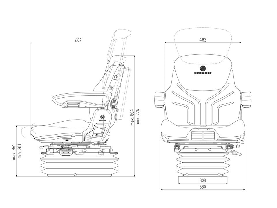 Grammer Maximo Professional FENDT