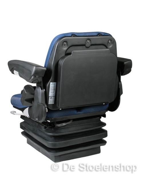 Grammer mechanisch geveerde stoel DS85/H90 stof blauw