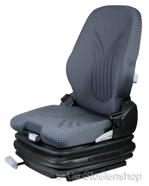 Grammer Primo XXL luchtgeveerde stoel 12 Volt stof bz
