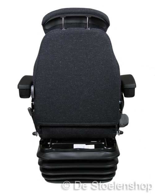 KAB mechanisch geveerde stoel 83/E1  stof storm / antraciet