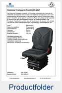 1289043-Grammer-MSG93-511-Compacto-Comfort-S-luchtgeveerde-stoel