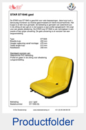 ST-1846-GL-STAR-ST1846-kuip-geel-met-langsverstelling-ongeveerde-stoel