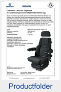 MS908545351VR-Grammer-MSG85-Recaro-Expert-M-vlakke-rug-mechanisch-geveerde-stoel