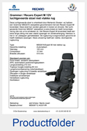 MS90971245351VR-Grammer-MSG97A-Recaro-Expert-M-vlakke-rug-luchtgeveerde-stoel-12V