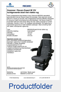 MS90951245351VR-Grammer-MSG95A-Recaro-Expert-M-vlakke-rug-luchtgeveerde-stoel-12V