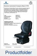 Productfolder AG1081364 Grammer Compacto Basic S PVC mechanisch MSG83-511