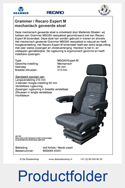 MS908545351-Grammer-MSG85-Recaro-Expert-M-mechanisch-geveerde-stoel
